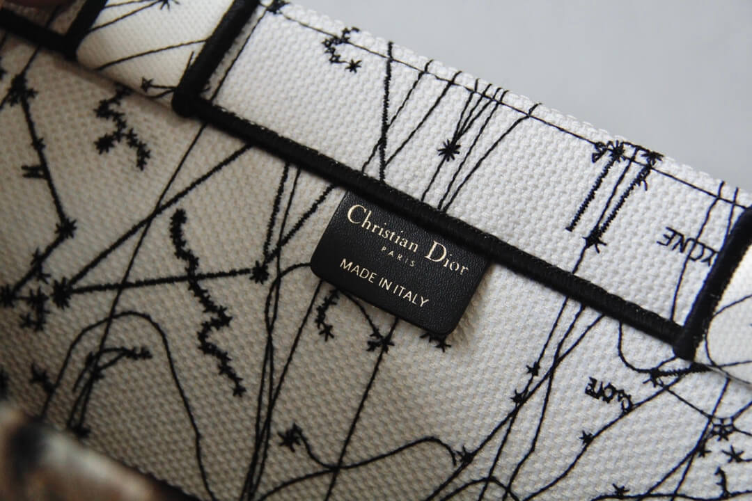 1286 book bag tote embroidery red printing 36 5cm 41 5cm handbag