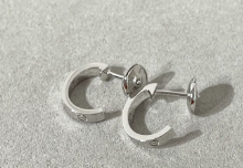 new trendy and high end fashion screw pattern earrings eha66