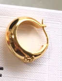 celine light luxury retro pink middle age earrings eha86