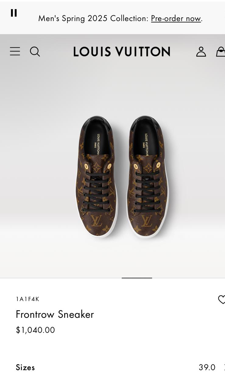 L 1A1F4K Frontrow Sneaker