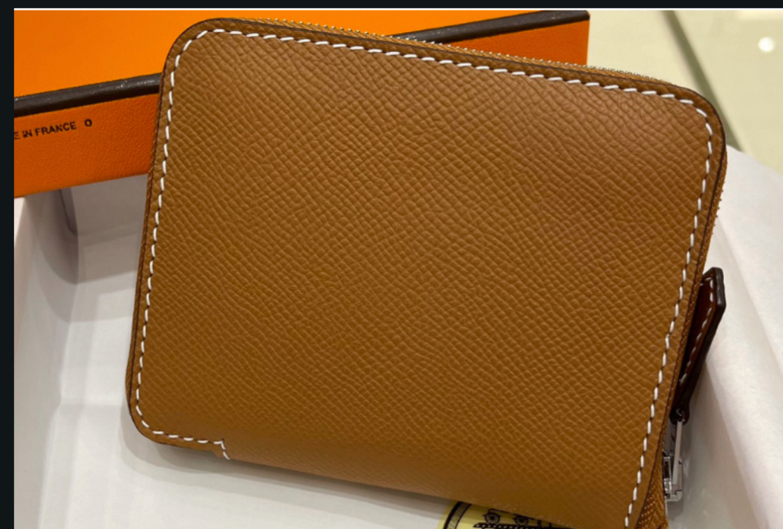 HM Wallets Brown Epsom Q0809