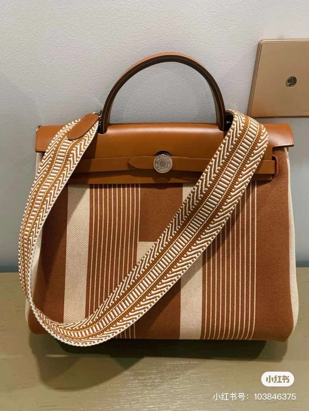 Hermes Woven Strap Kelly 25 Multi-Color HM2607302
