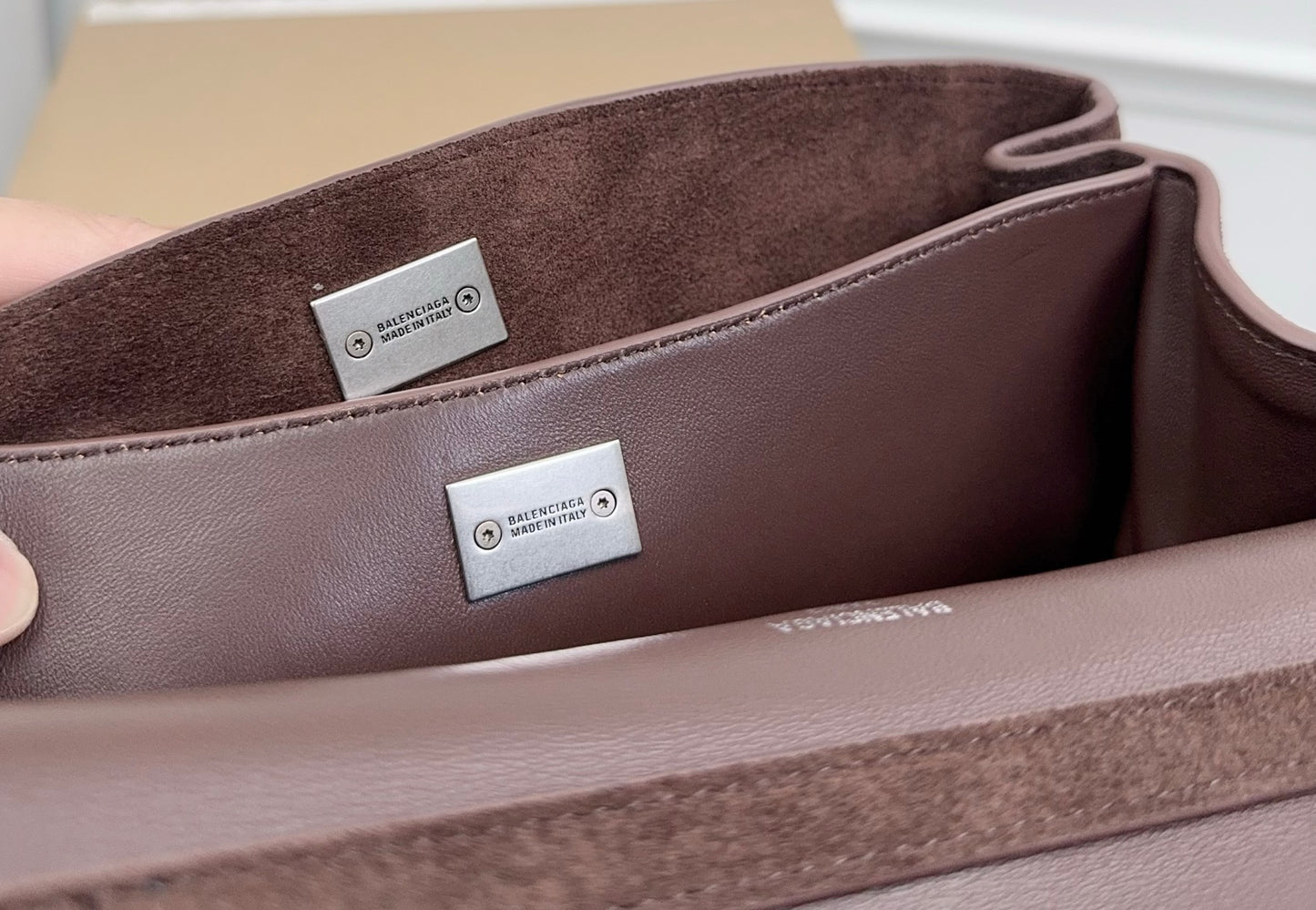 New suede leather lining sheepskin Balenciaga Rodeo 29CM XY2590