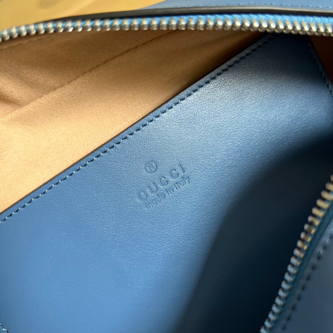447632 marmont 24cm shoulder bag cross body bags blue