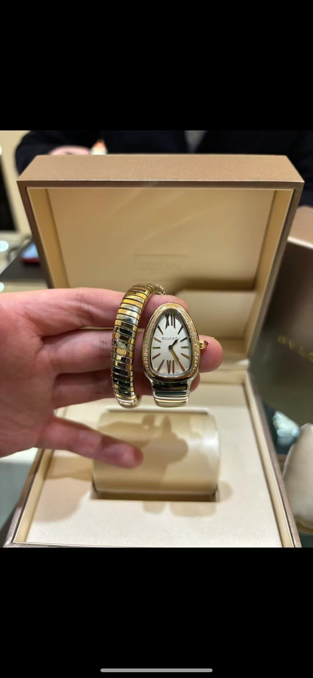 bvloari watch bvr240723 silver