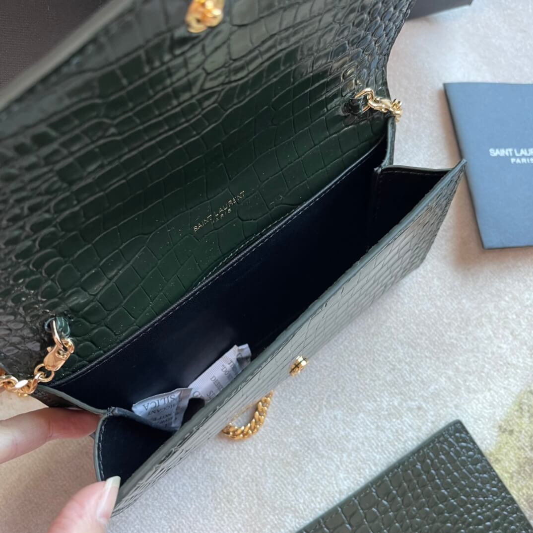 ys l360452 shoulder bag grey leather golden color µĸ±±¾