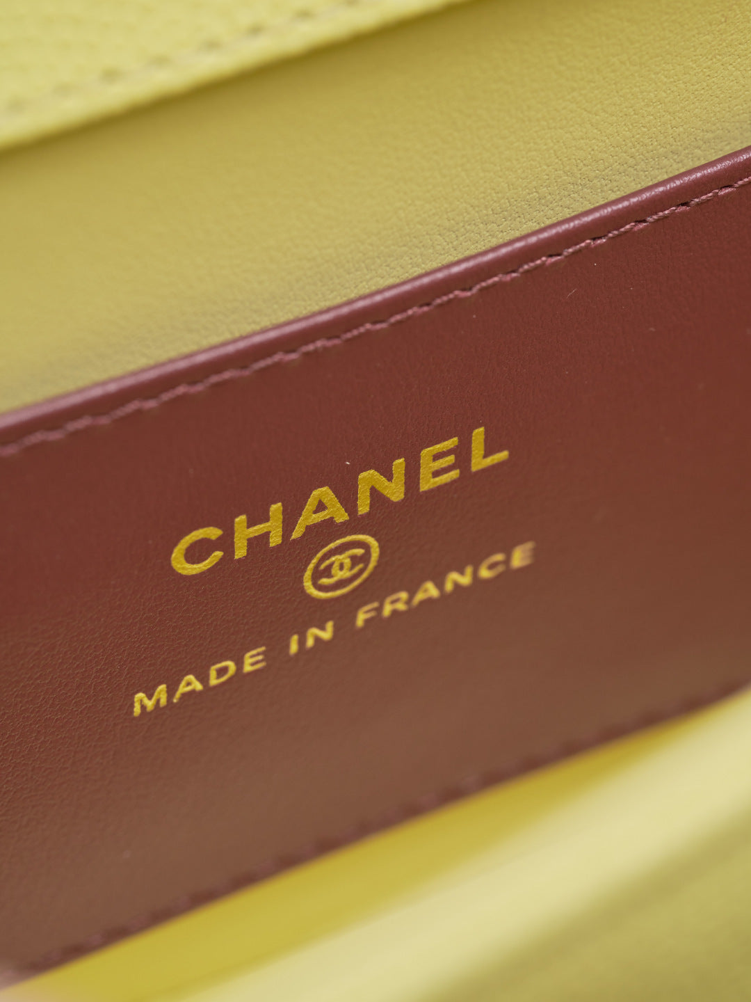 Chanel 26P Mini Preppy Coco Bag Yellow AP5068 - View 9