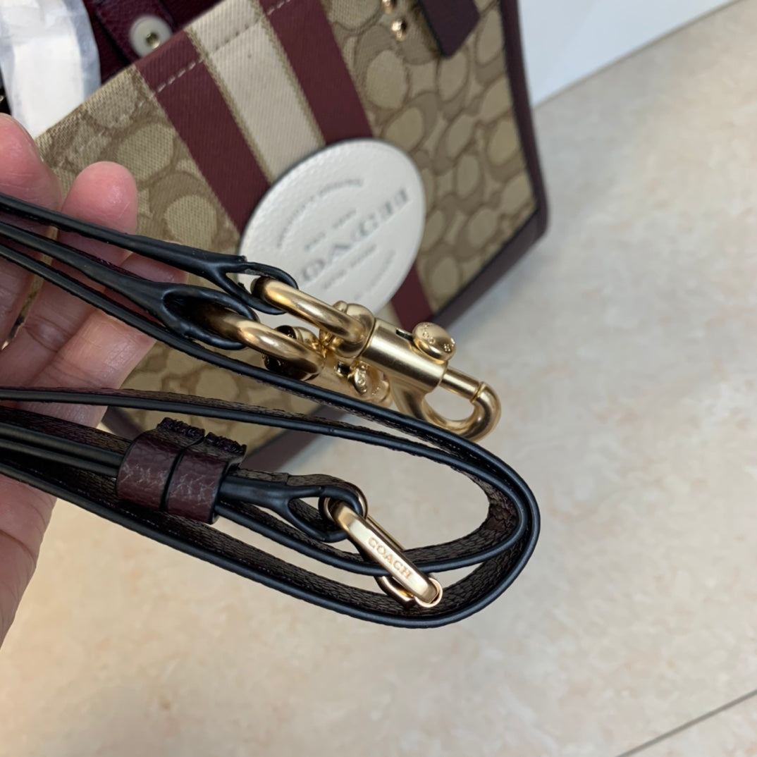 coach totes bag dempsey mini size 22cm c8406