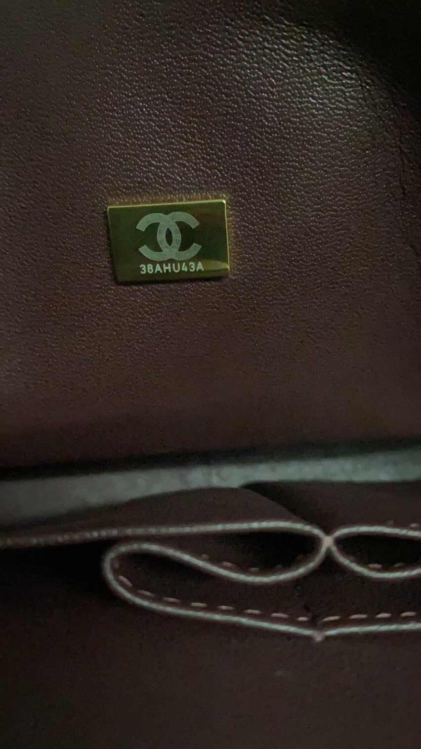 classic big size 30cm original imported caviar cow leather full steel silver hardware