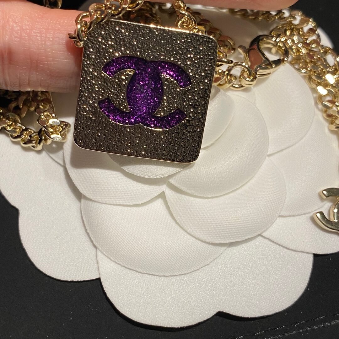 cha necklace earrings treasure sparkling purple block jewelry free shipping