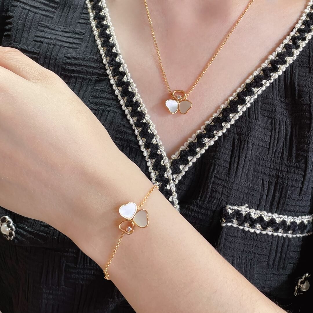 chopin three heart beimu fashion versatile style bracelet sl13168a3