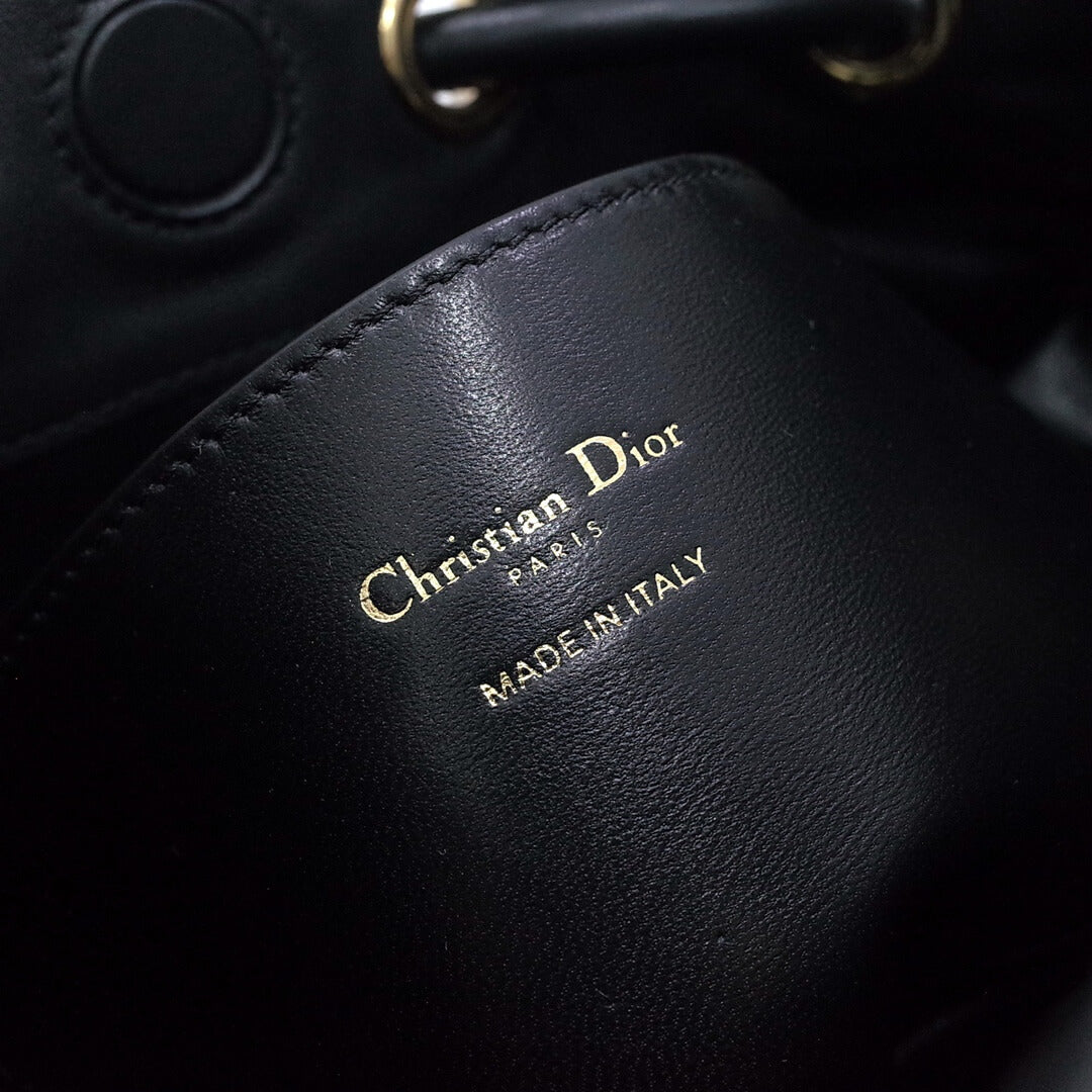 dior nolita leather shoulder bag 2312 plain black