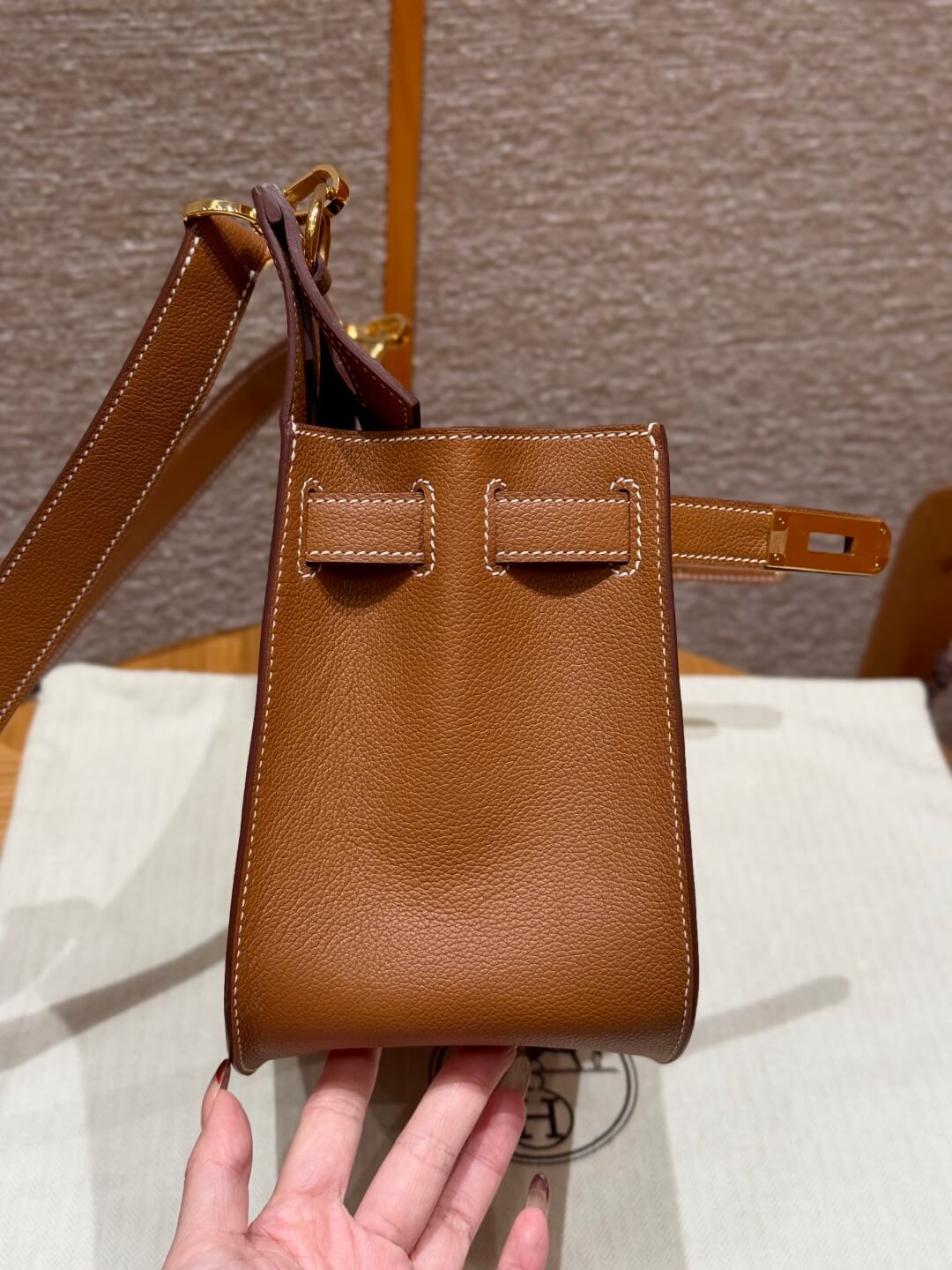 HM Jypsiere handmade shoulder bag Brown ZF5310