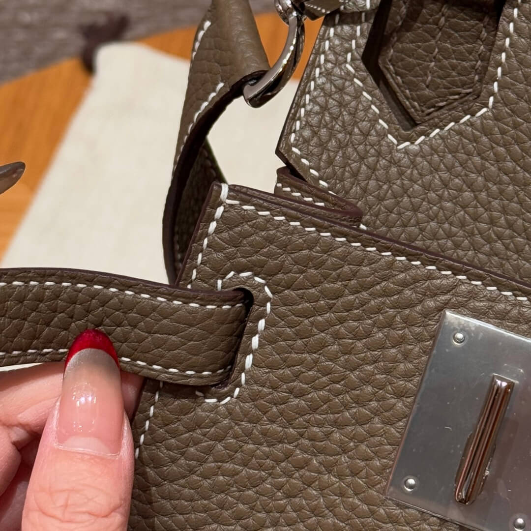 HM Jypsiere handmade shoulder bag silver ZF5310 Elephant gray