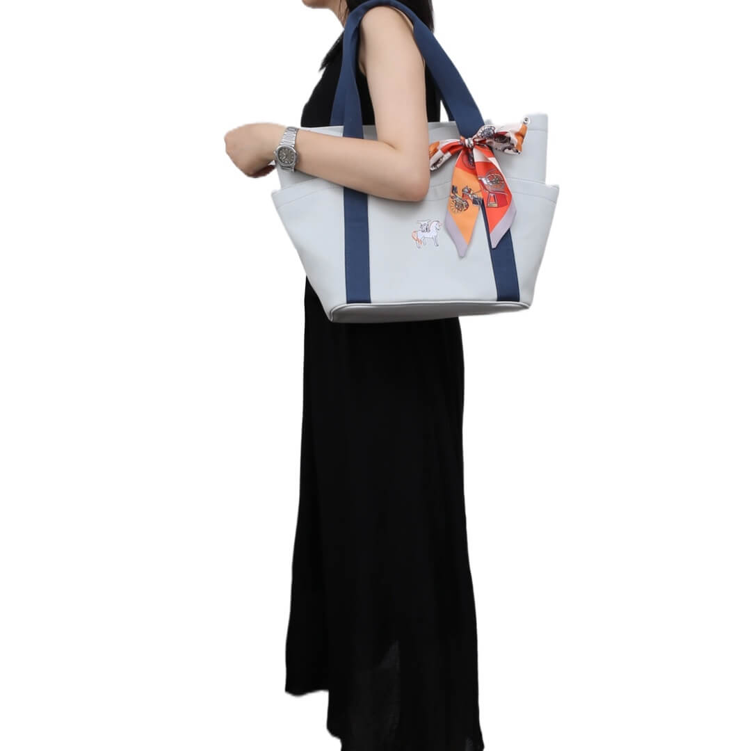 HM MAMI Tote Bag Canvas 3 set ML253121 Blue