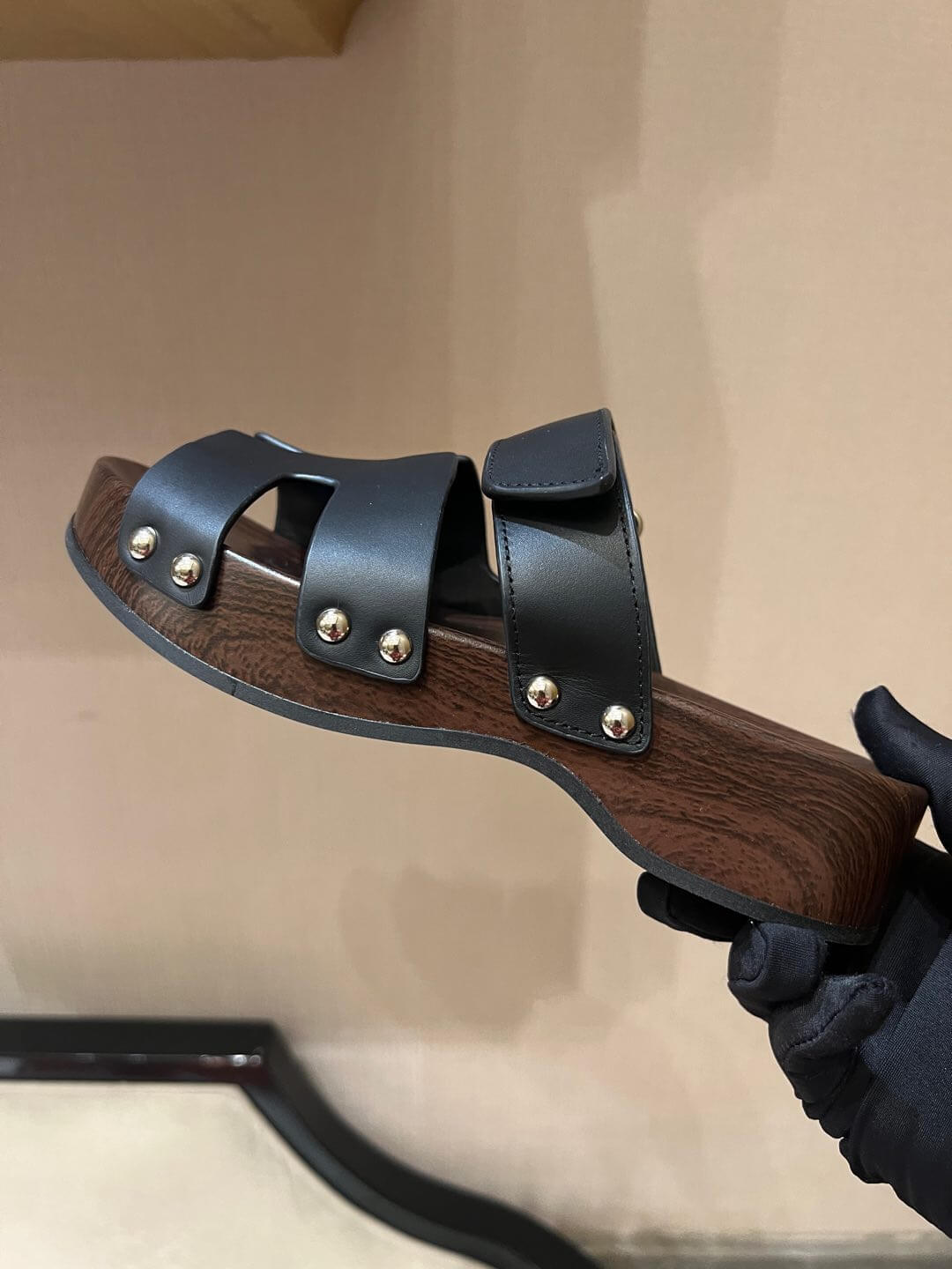 HM New Chypre Sandals Slippers 946815825 Black