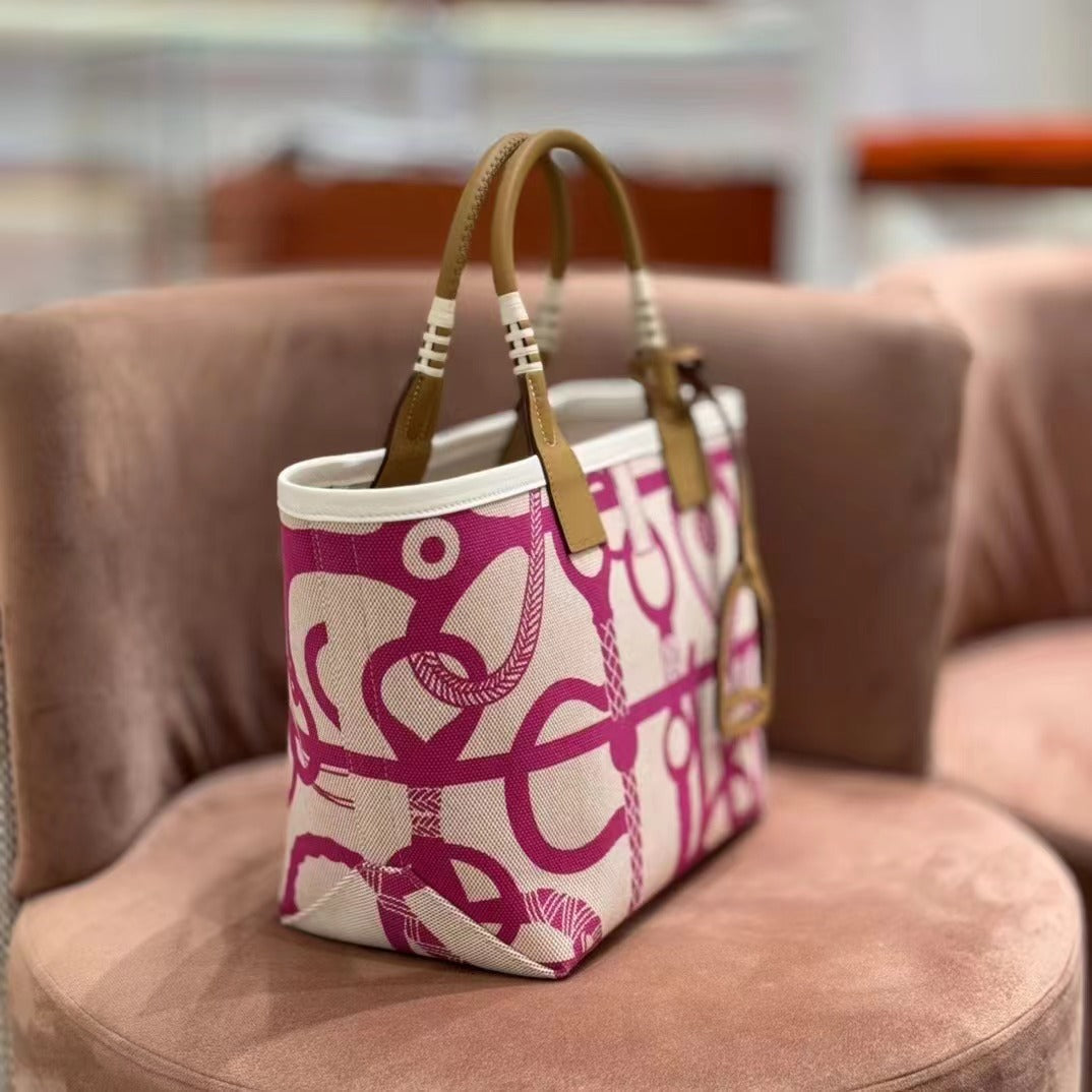 hermes steeple 25 bag rose red h083621