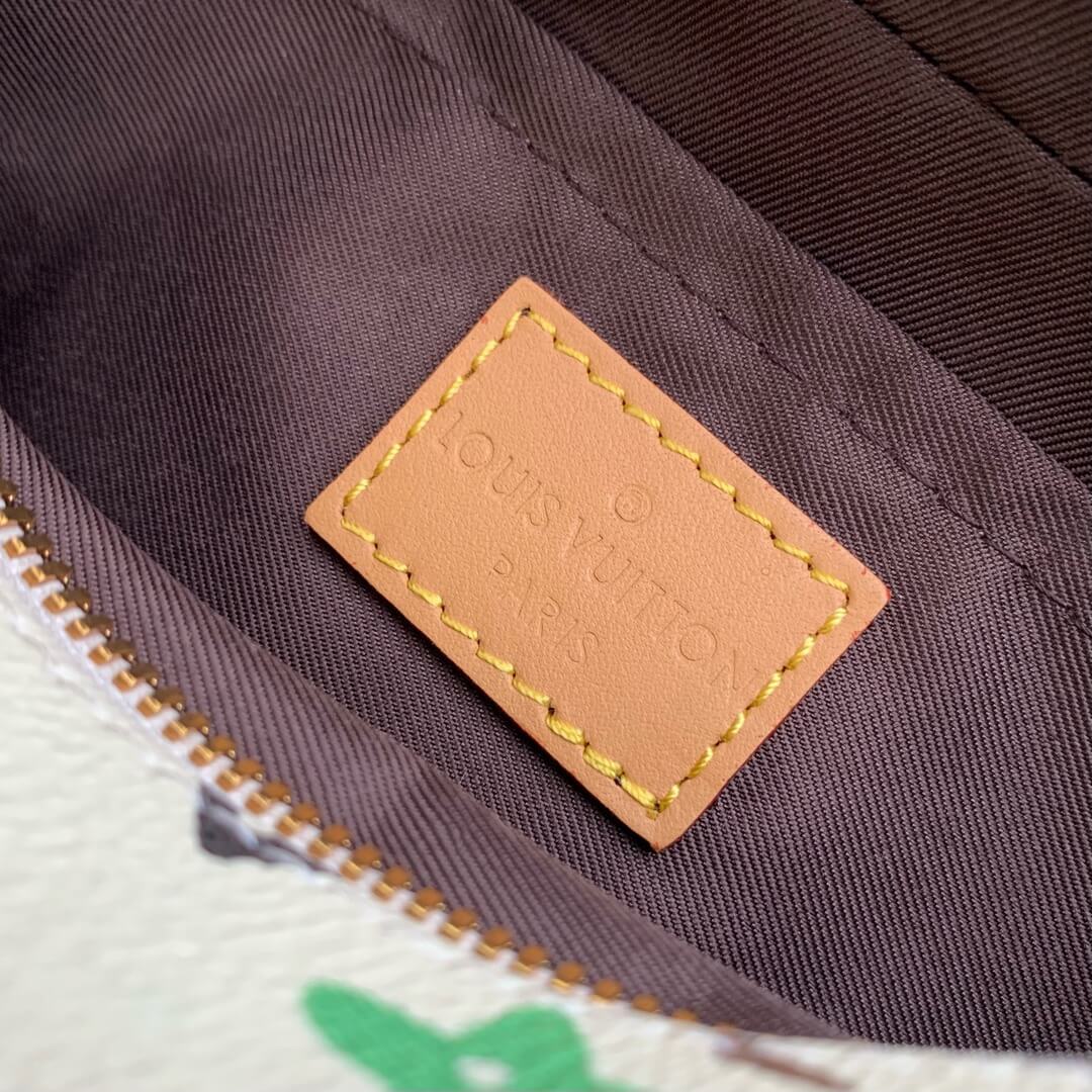 m25132 new mini soft trunk small box bag white monogram