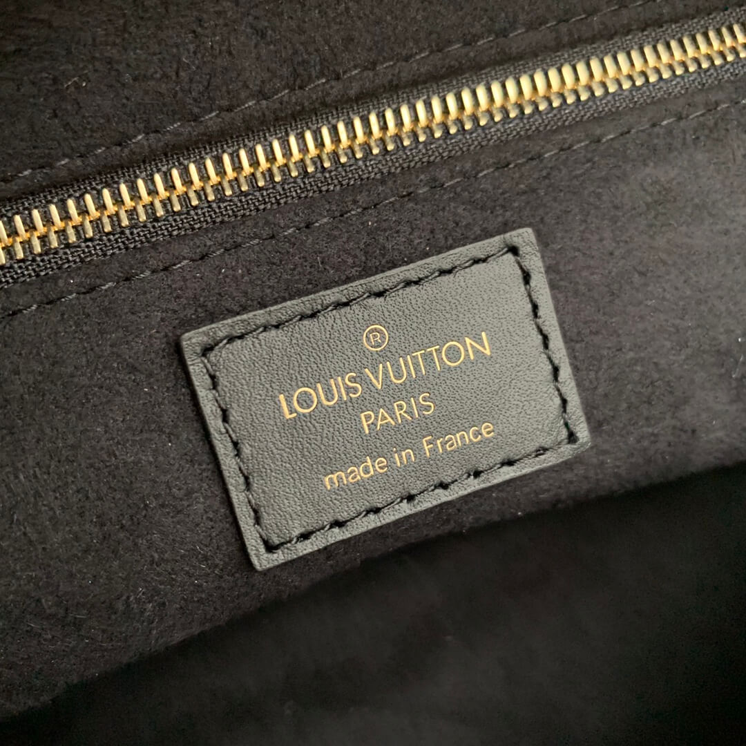 m45571 petite malle souple handbag shoulder bag cross body bags black calfskin monogram