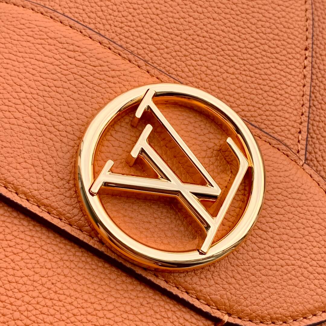 louis vuitton lv m58967 l v pont 9 soft mm brown 25cm s m58727