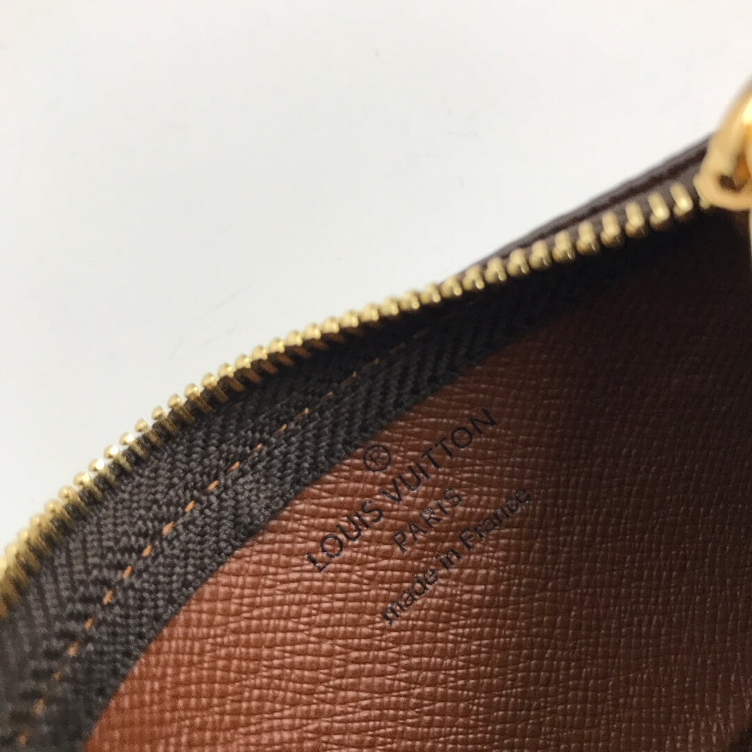 m62650 key pouch wallet 12cm man bag brown monogram free shipping