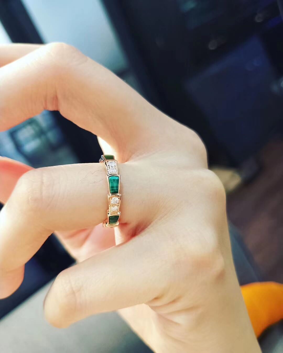 sperpenti viper personalized and unique fashion snake bone ring jz 13168a2