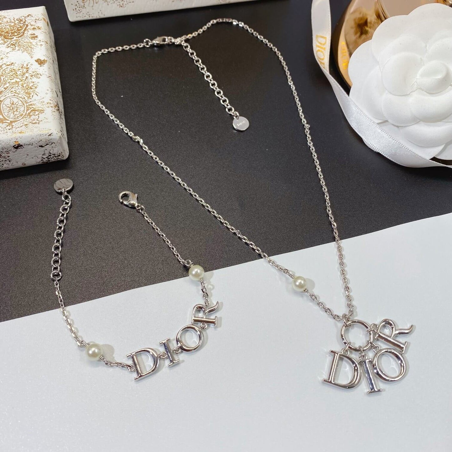 do necklace bracelet peach heart free shipping