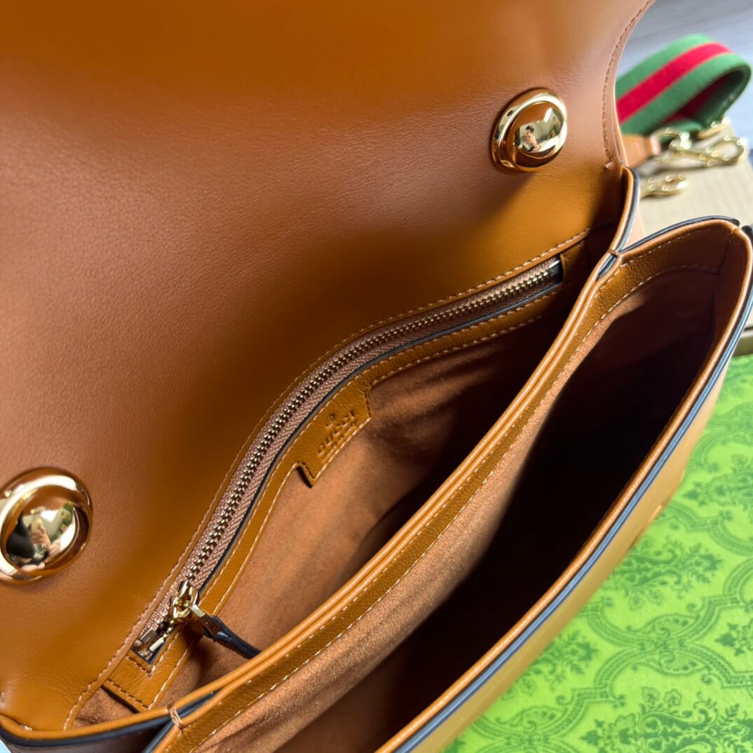 gc 721172 blondie handbag 29cm brown