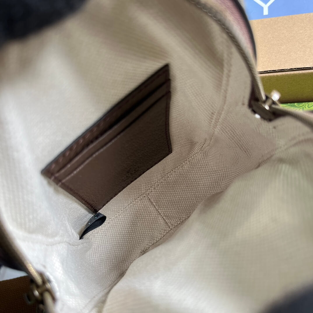 gc752565 supreme cross body bags 12cm brown pvc free shipping