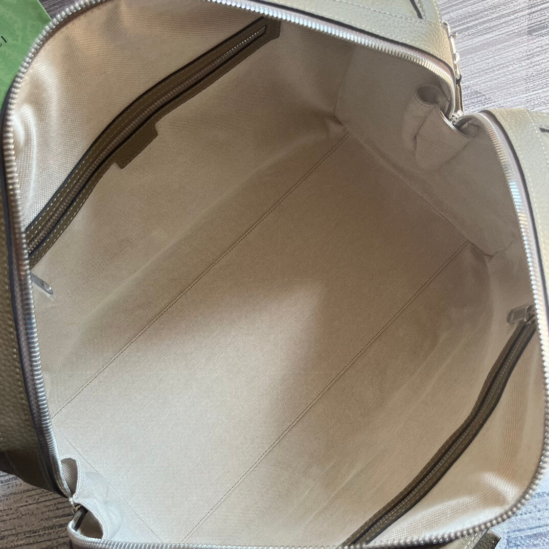 gg 725282 travel bag handbag 45cm grey