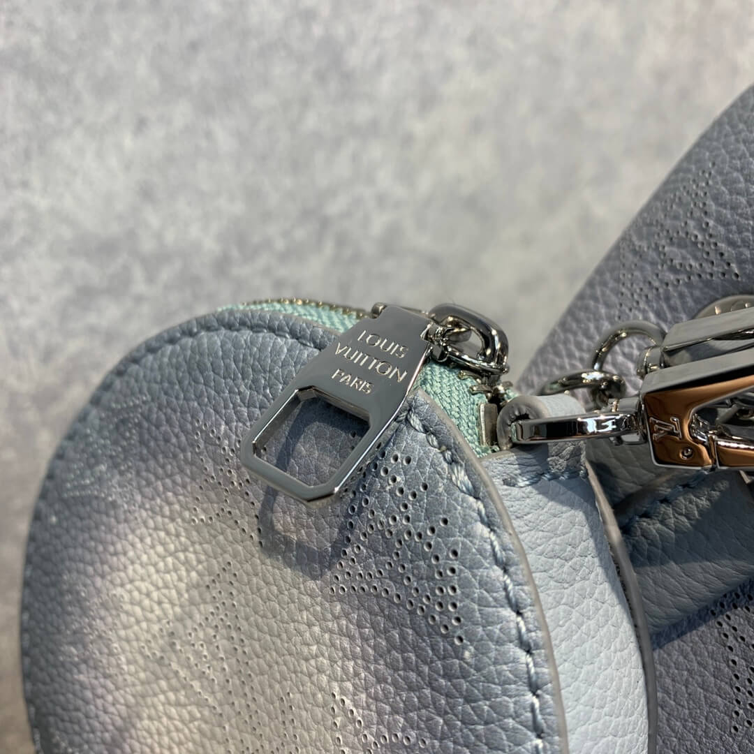 m20507 bella bucket bag monogram 19cm aqua blue handbag shoulder bag cross body bags beaubourg hobo