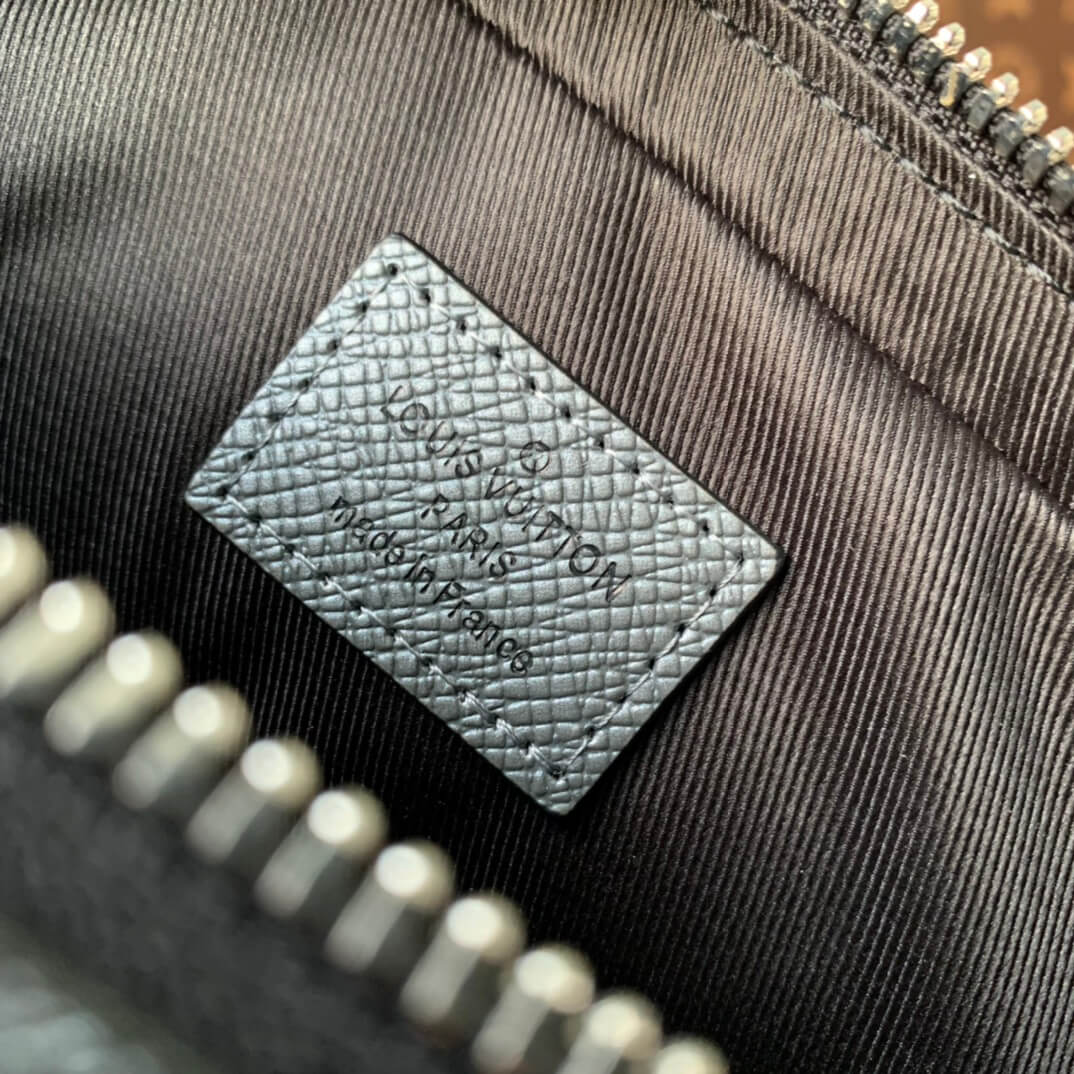 m69443 trio messenger pm sac plat 25cm silver shoulder bag cross body bags man bag mens bag