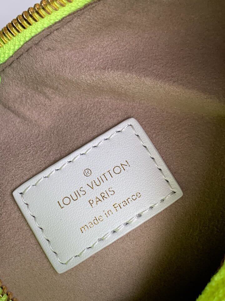 m81484 loop moon bag moon bag monogram 23cm yellow subaxillary bag shoulder bag cross body bags