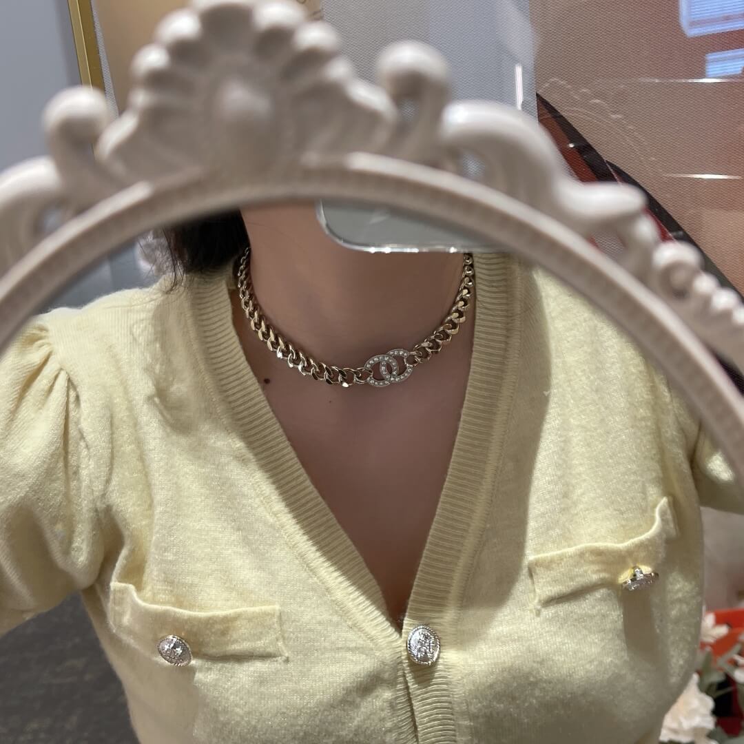 cha fk0611 1 earrings gold