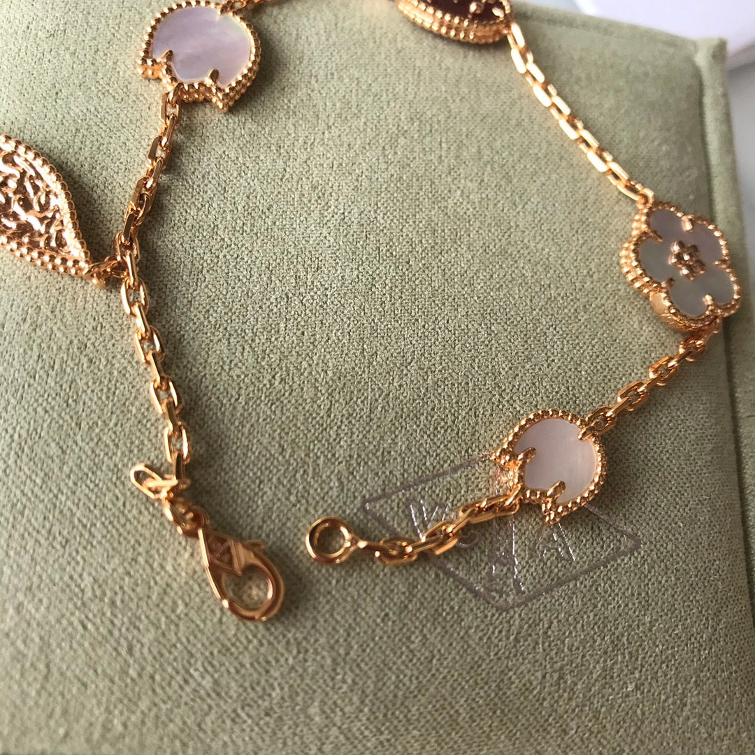 new five flower exquisite versatile ins bracelet sl13168a11