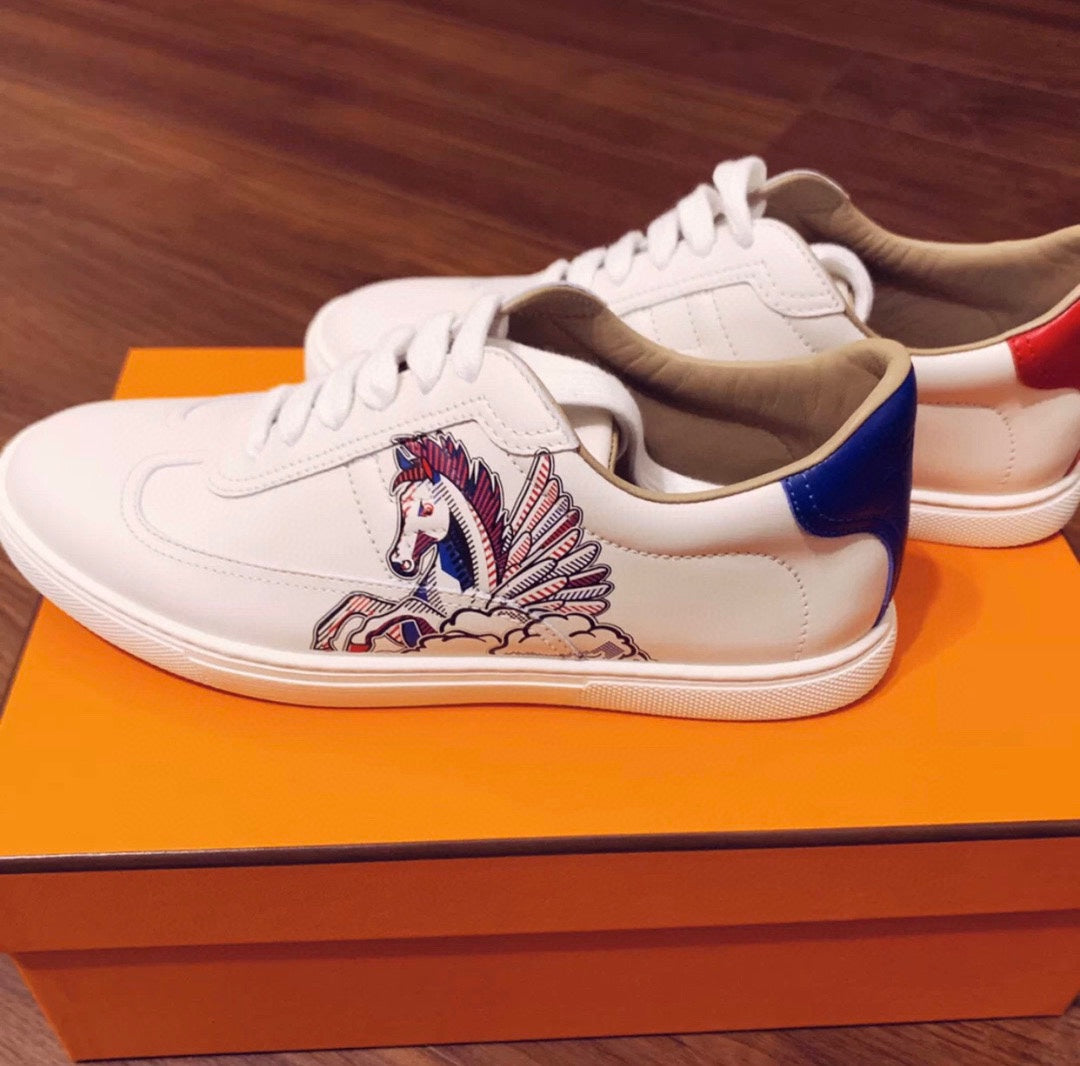 new style heel shoes 2024 seasonal breathable casual sports shoe trend xzh19