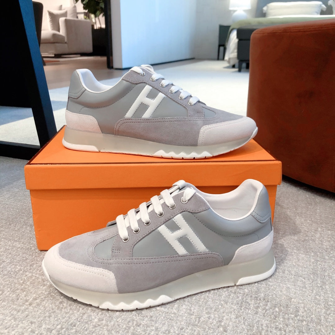 new trendy couple running shoes with wear resistant and anti slip versatile sports shoes xzh33