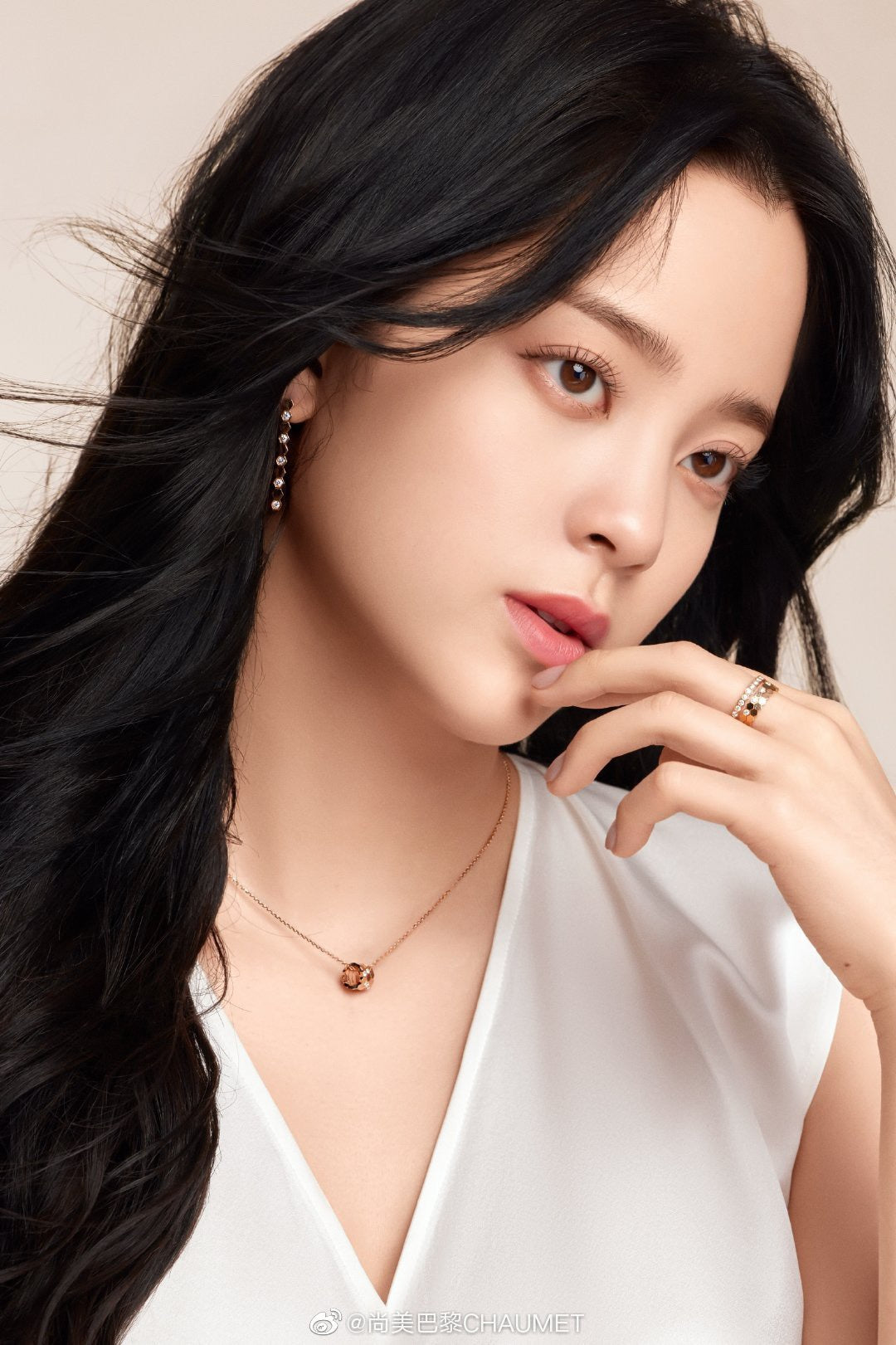 new niche honeycomb waist rose gold diamond necklace xla73