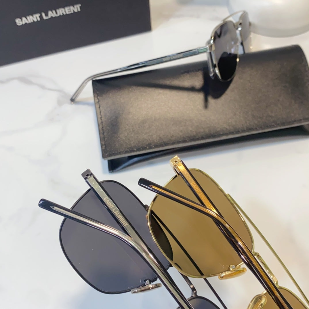 fashionable sunshade sunglasses with brown metal frame sunglasses yja6