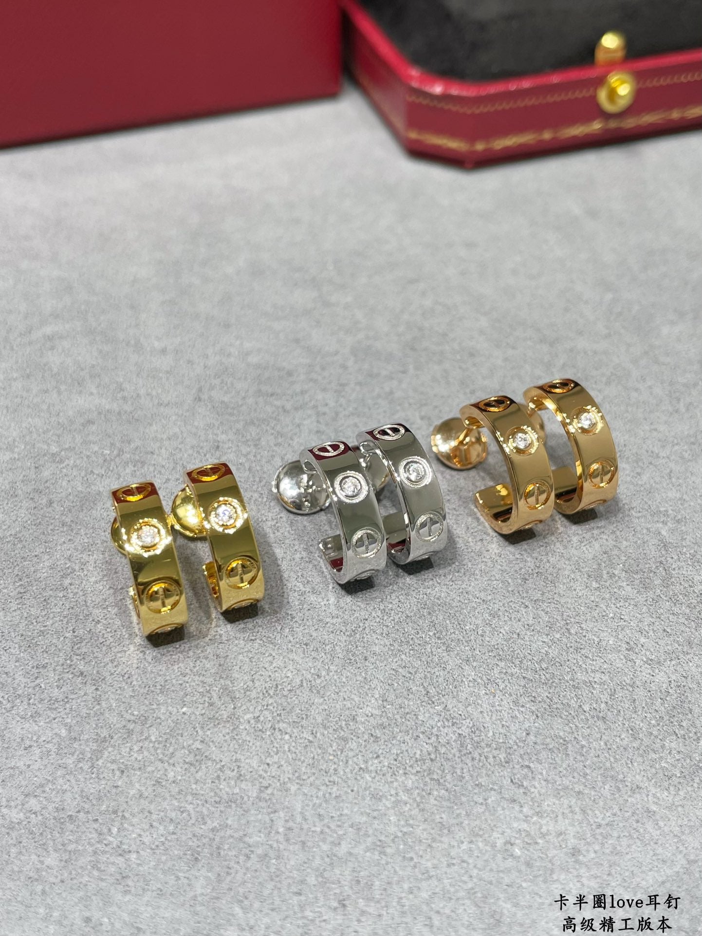 classic european and american half ring minimalist versatile style earrings eha77