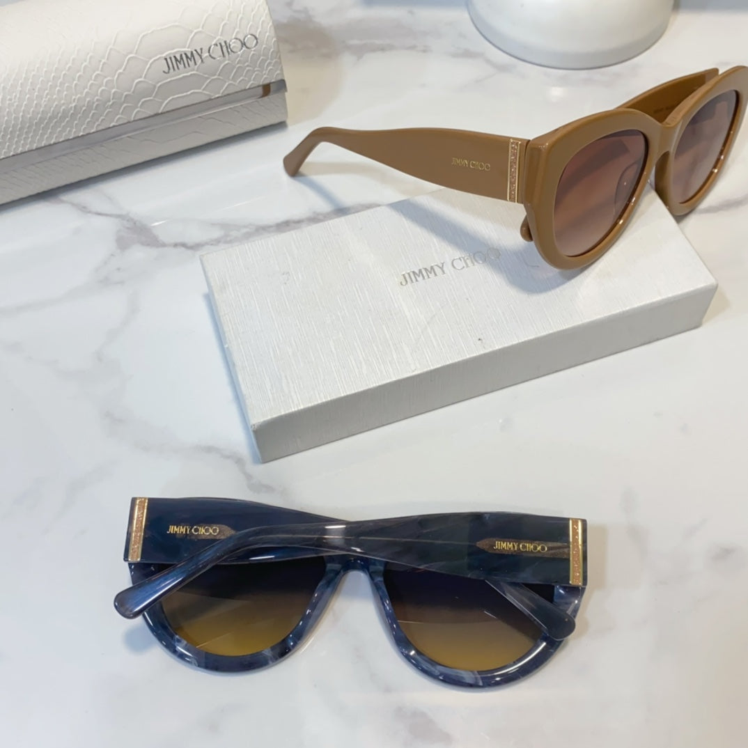 personalized street photo cat eye triangle sunglasses yjb58