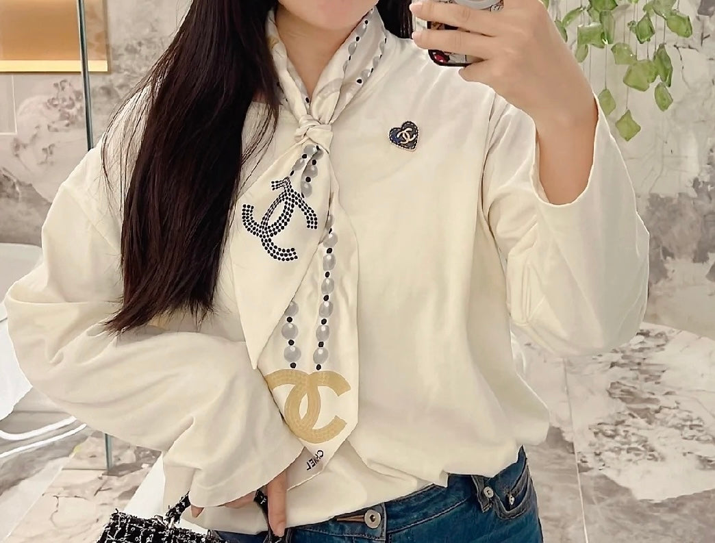 24p denim blue heart gold brooch xzc14