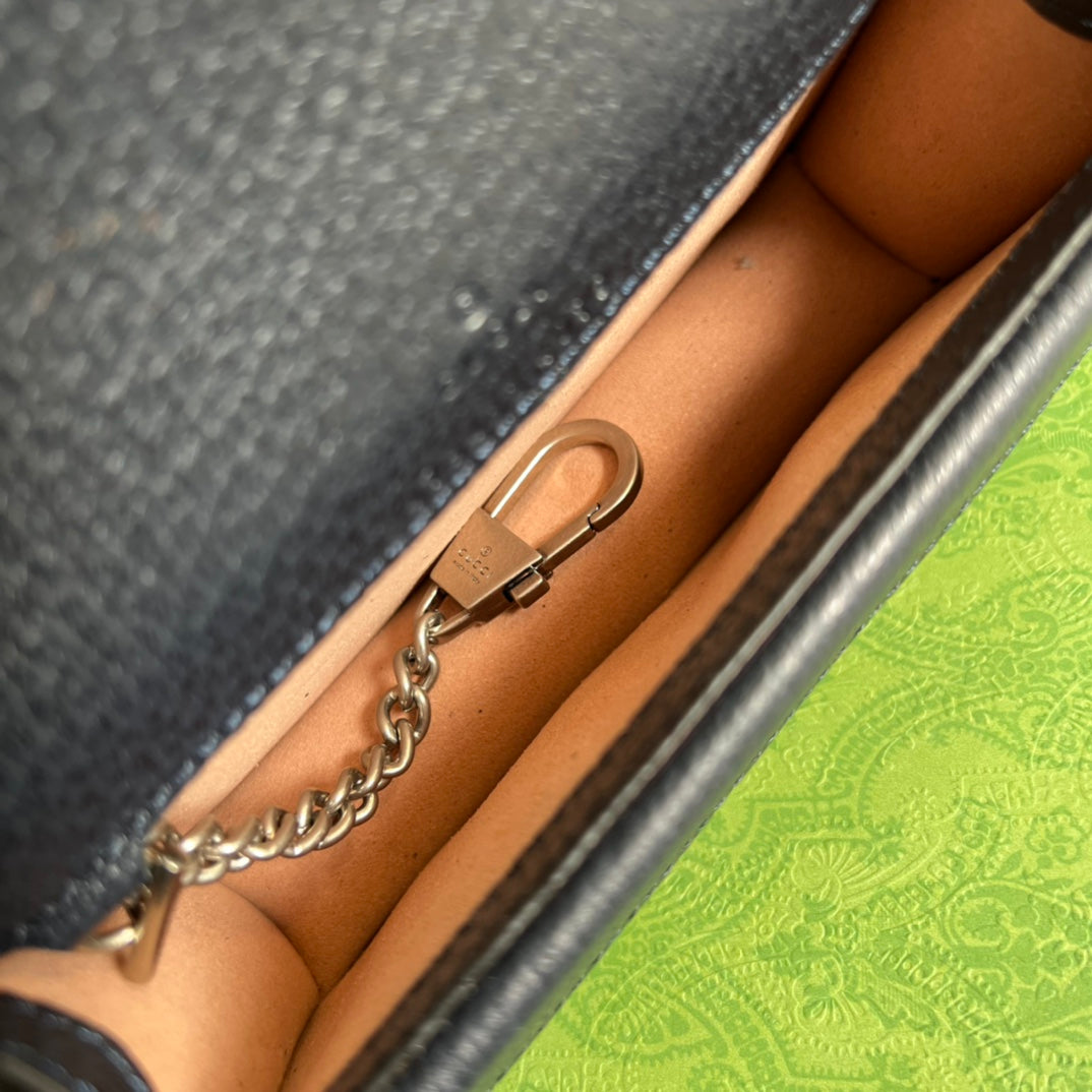 dionysus cross shoulder canvas ultra mini handbag 476432