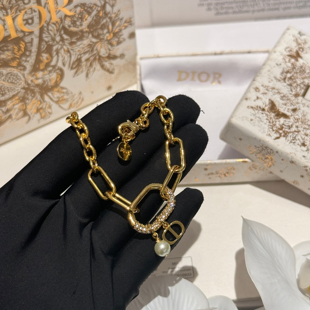 universal buckle chain white resin gold bracelet necklace