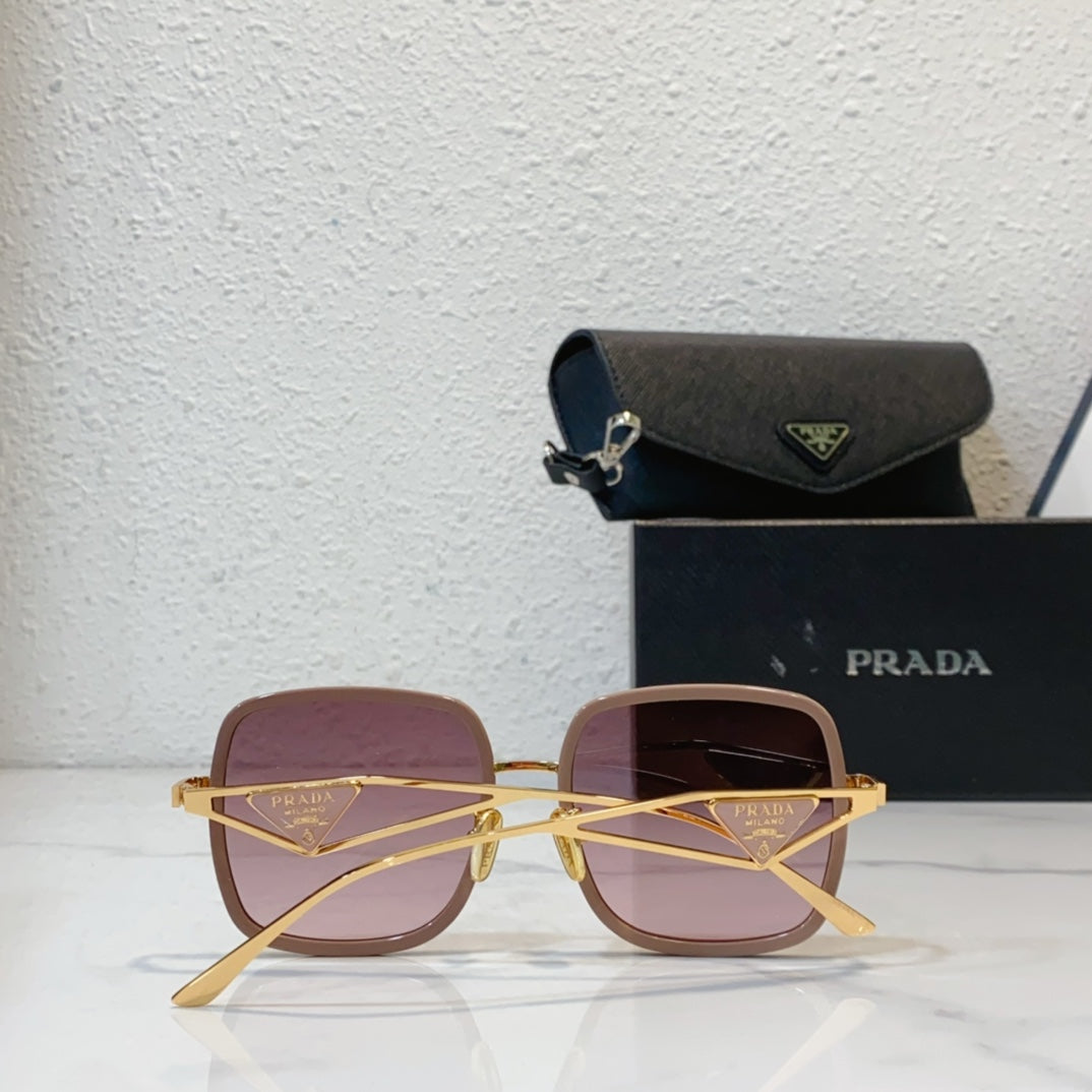 golden frame square sun protection sunglasses fashionable driving sunglasses yjb105