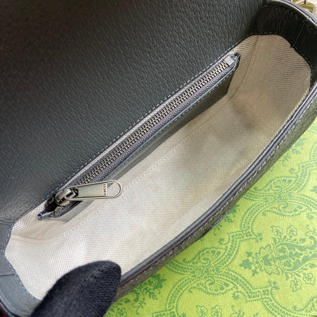 gg ophidia series gray tote crossbody mini shoulder backpack 795466