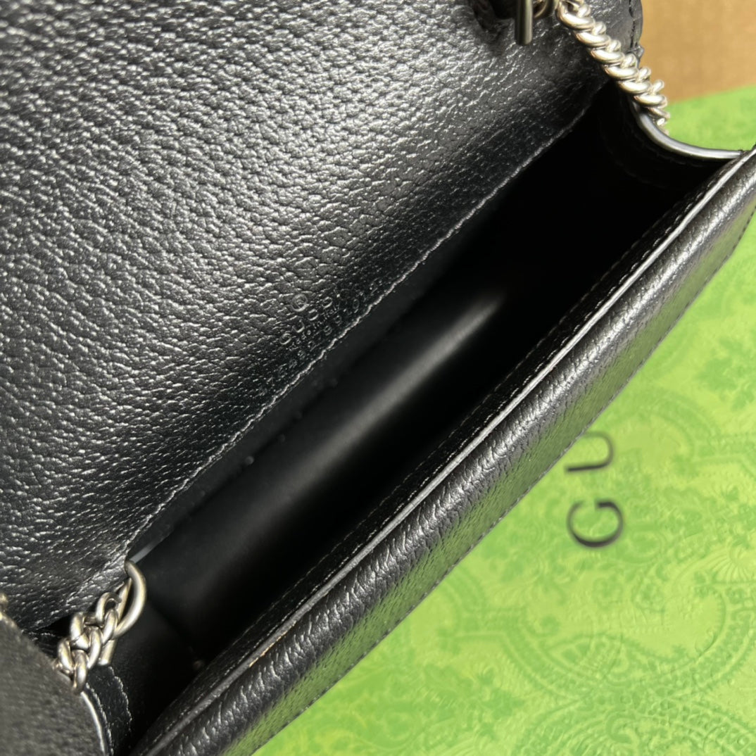 dionysus black shoulder cross bag 476432