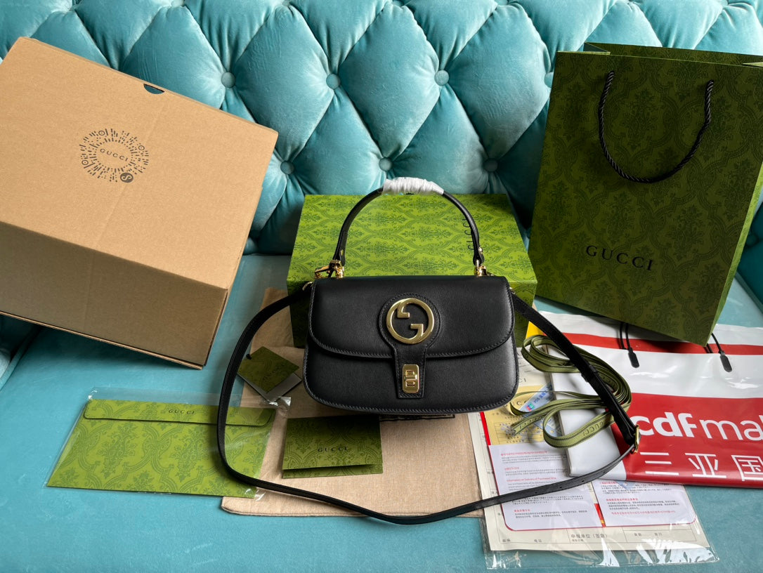gucci blondie series 23cm underarm cross handbag 735101
