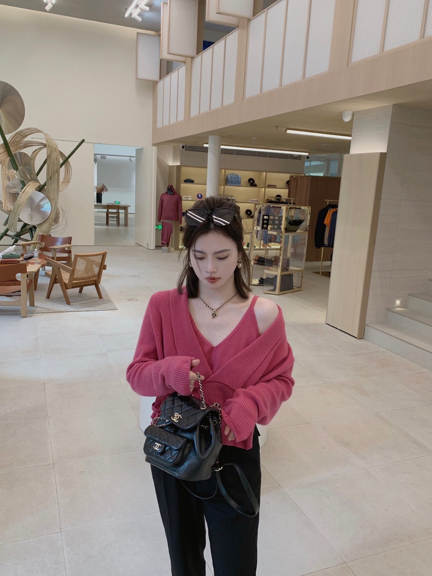 double layered oil dripping heart shaped choker necklace xla156