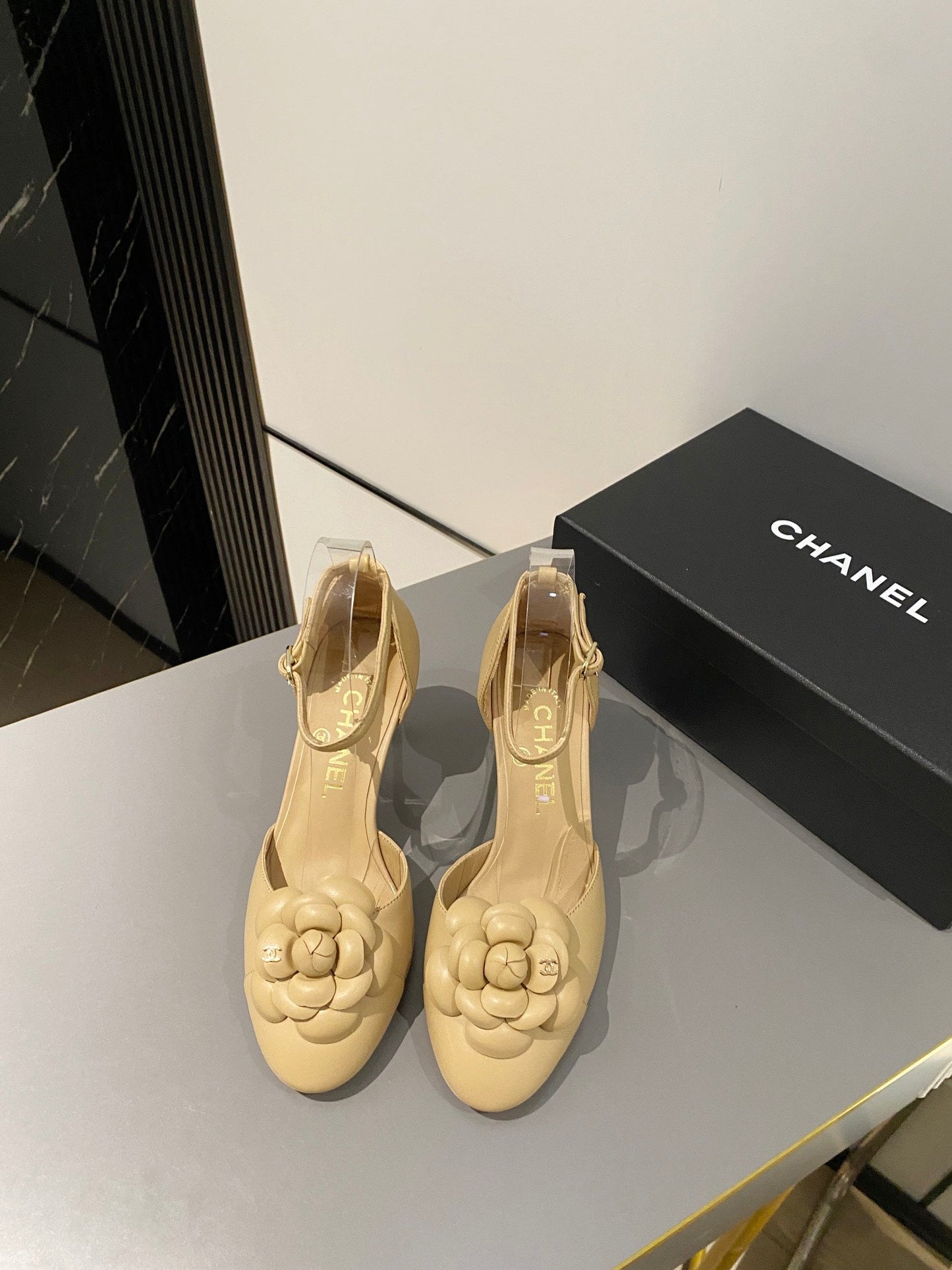 camellia baotou high heel water platform sandals xh225